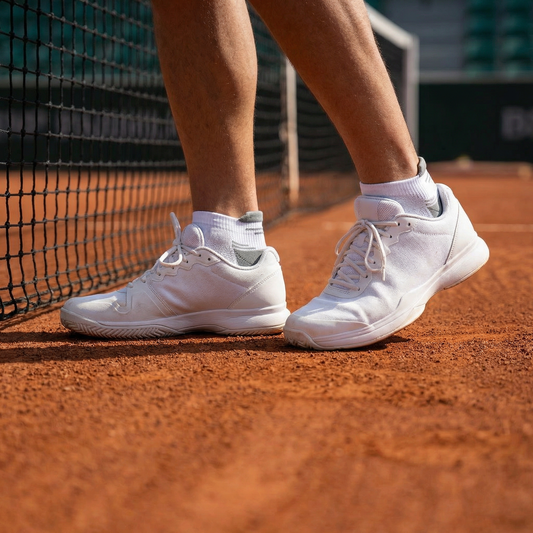 Tennis Socken Low Cut Lite Weiss/Grau