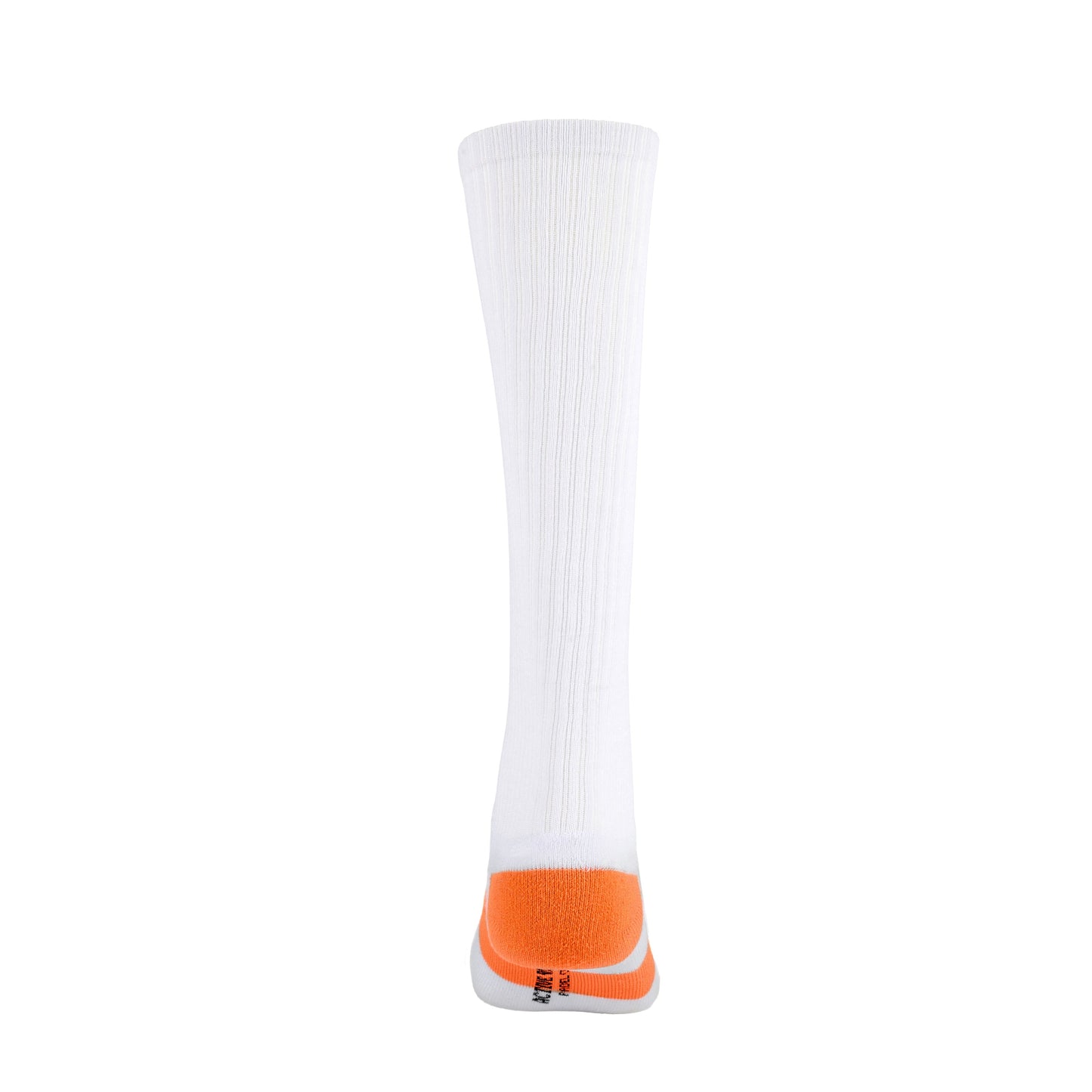Kompression Socken Weiss/Orange