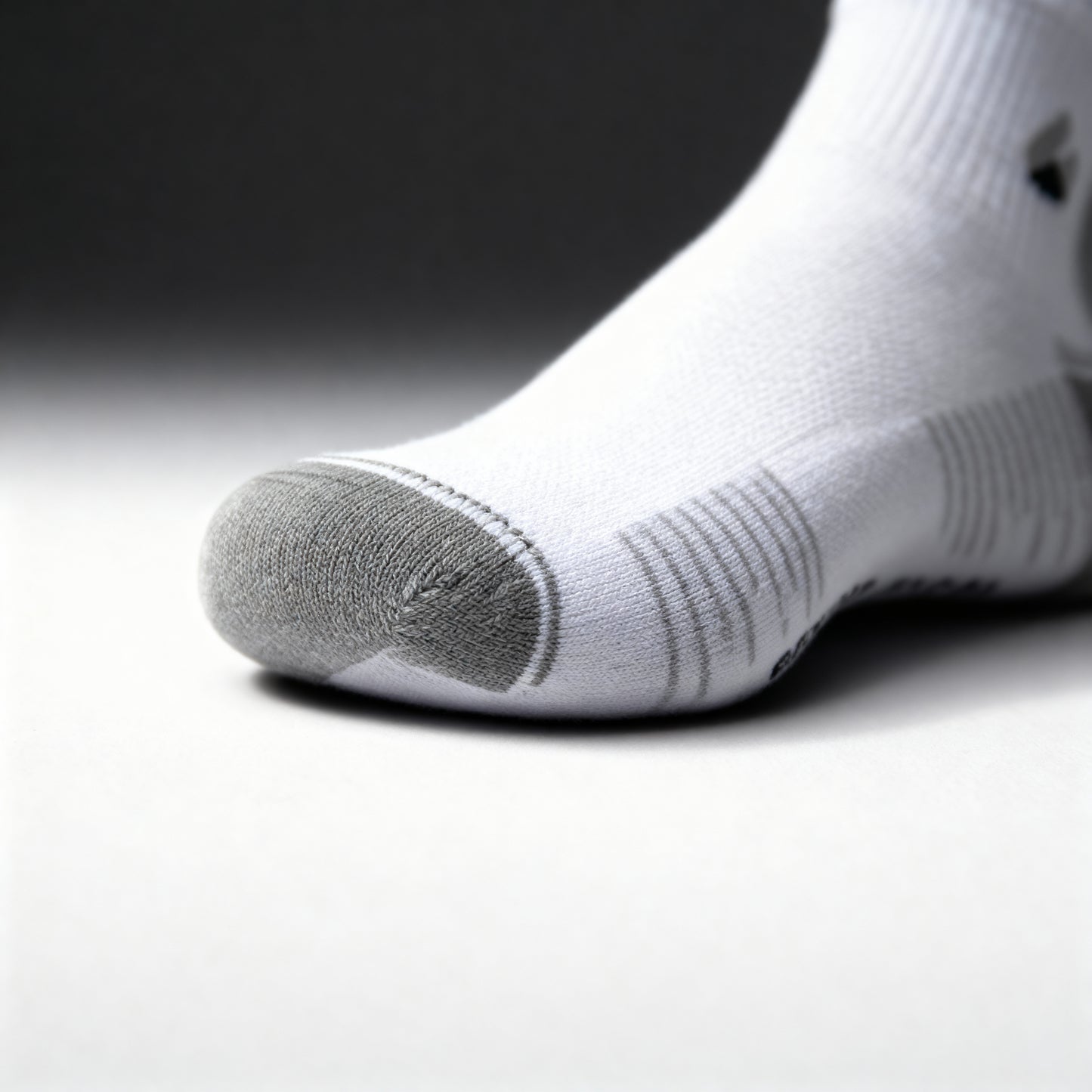 Running Socken Ankle Weiss/Grau