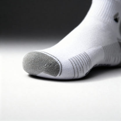 Running Socken Ankle Weiss/Grau